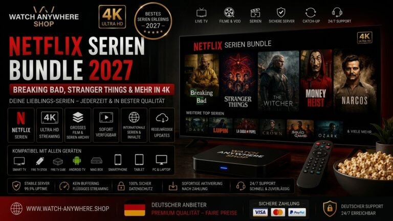 Netflix Serien Bundle 2027 – Breaking Bad, Stranger Things & mehr in 4K